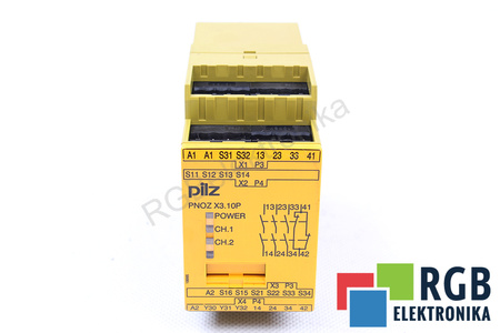 PNOZX3.10P PILZ 777314 BEZPEČNOSTNÍ RELÉ