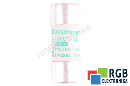 POJISTKA 63A 690V BUSSMANN 22X58 690V, 63A