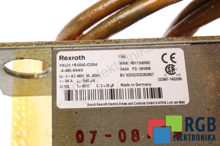 HNL01.1R-0540-C0094-A-480-NNNN REXROTH R911306582