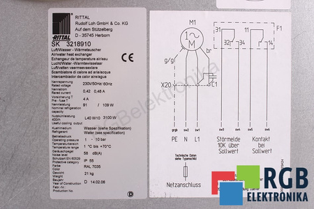 SK3218910 RITTAL KLIMATIZACE