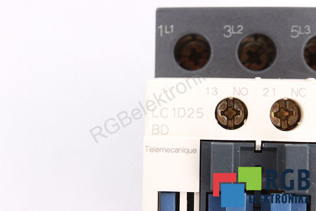 LC1D25BD SCHNEIDER ELECTRIC 24VDC 40A 690VAC