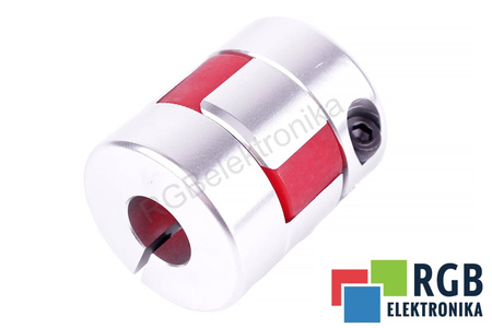 YH10-25-6-10-30 D=25MM D1/ D2=6/10MM L=30MM ALUMINIUM ELASTICKÁ KOLÍKOVÁ SPOJKA