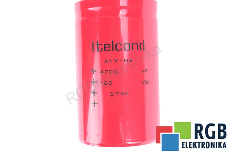 KONDENZÁTOR AYX-HR ITELCOND 4700UF, 160V