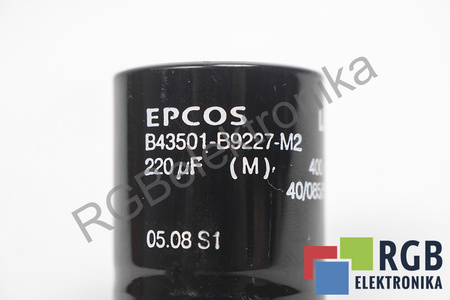 KONDENZÁTOR B43501-B9227-M2 EPCOS 220UF, 400VDC