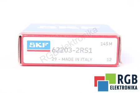 62203-2RS1 SKF 12000RPM, 17X40X16 9.56KN, 4.75KN LOŽISKO