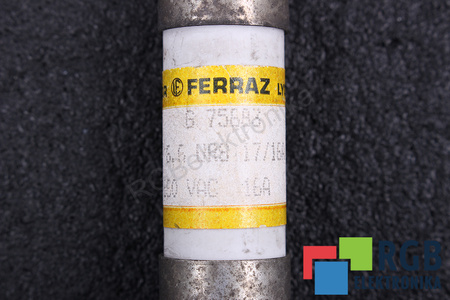 POJISTKA 6.6URS17/16A FERRAZ 600VAC, 16A