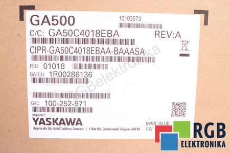 CIPR-GA50C4018EBAA-BAAASA YASKAWA GA500