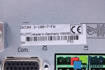 DKC04.3-100-7-FW REXROTH FWA-DRIVE*-FGP-02VRS-MS