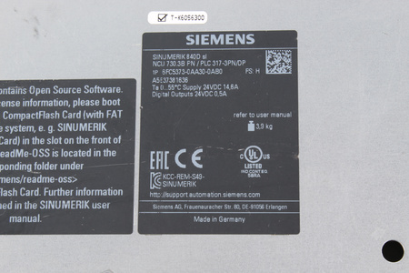 6FC5373-0AA30-0AB0 SIEMENS SINUMERIK 840D SL