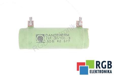REZISTOR ZRF30/100-3 DANOTHERM 50 OHM 50OHM