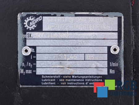 SK.30V IEC100 NORD I=51.46 PŘEVODOVKA