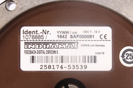 DSF02MN-S INDRAMAT SAF000081 1078885 ENKODÉR