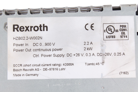 HZB02.2-W0002N REXROTH R911285816