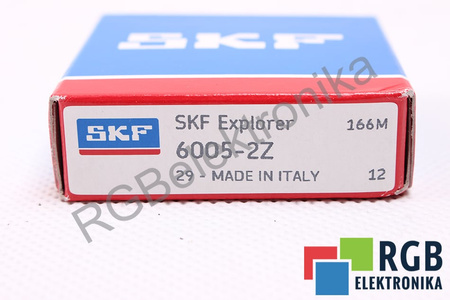 6005-2Z SKF 32000RPM, 16000RPM, 11.9KN, 6.55KN 25X47X12 LOŽISKO