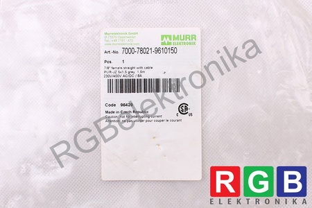 7000-78021-9610150 MURR ELEKTRONIK PUR-JZ 5X1,5GREY KÁBEL
