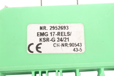 EMG17-RELS/ PHOENIX CONTACT KSR-G24/21 2952693