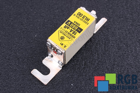 POJISTKA HLS00 JEAN MULLER VDE0636/23 16A-AR, 660VAC, 120KA
