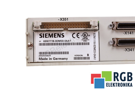 6SN1118-0DM33-0AA1 SIEMENS SIMODRIVE 611 VERSION B