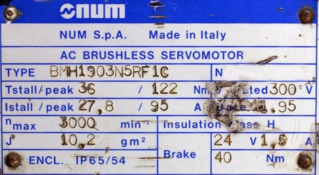 BMH1903N5RF1C NUM