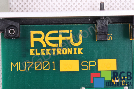 MU7001 REFU ELEKTRONIK 007002 00