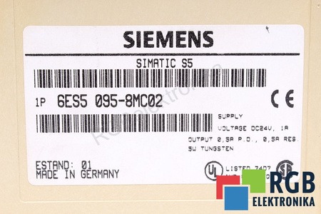6ES5095-8MC02 SIEMENS SIMATIC S5-95U