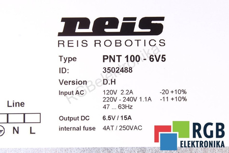 PNT100-6V5 REIS ROBOTICS 3502488