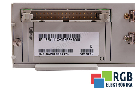 6SN1118-0DH21-0AA0 SIEMENS VERSION E SIMODRIVE 611