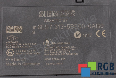 6ES7313-5BE00-0AB0 SIEMENS SIMATIC S7-300