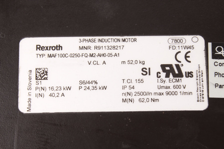 MAF100C-0250-FQ-M2-AH0-05-A1 REXROTH R911328217