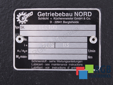SK.12063 NORD IEC90 I=8.47 PŘEVODOVKA