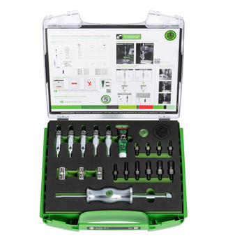 SADA KLADIV SE ZPĚTNÝM RÁZEM Ø 6-19 MM 28-A KUKKO