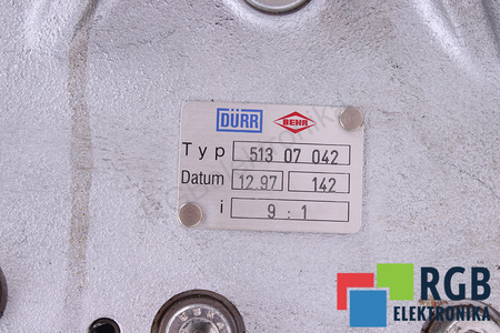 51307042 DURR I=9 PŘEVODOVKA