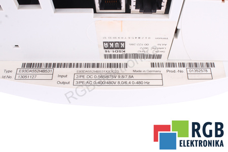 KSD1-16 00-122-285 KUKA E93DA552I4B531
