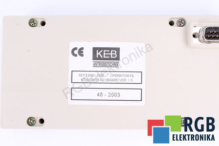 00.F5.060-1000 ISA OPERATOR F5 OVLÁDACÍ A ŘÍDICÍ PANEL