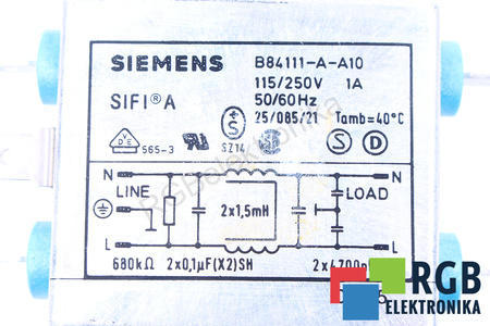 B84111-A-A10 SIEMENS SIFI A FILTR