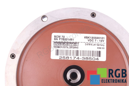 SCM70 INDRAMAT 6SK120320101 ENKODÉR