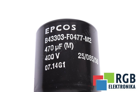 KONDENZÁTOR B43303-F0477-M2 EPCOS 470UF, 400V