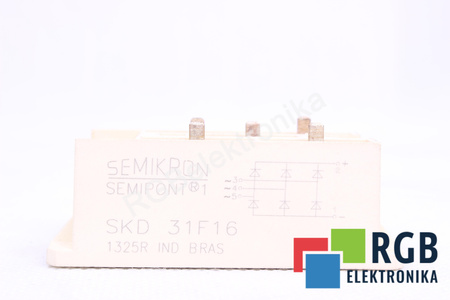 SKD31F16 SEMIKRON SEMIPONT 1 31A, 1600V