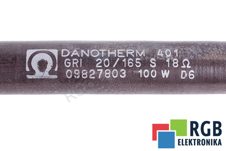 REZISTOR GRI20/165S DANOTHERM 18 OHM 18OHM, 100W