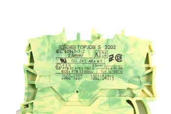 2002-1207 WAGO PE SVORKA 2VODIČOVÁ