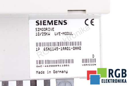 6SN1145-1AA01-0AA0 SIEMENS VERSION D SIMODRIVE 611