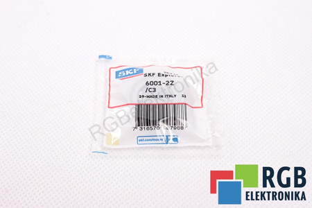 6001-2Z/C3 SKF 60000RPM, 30000RPM 12X28X8 2.36KN, 5.4KN LOŽISKO