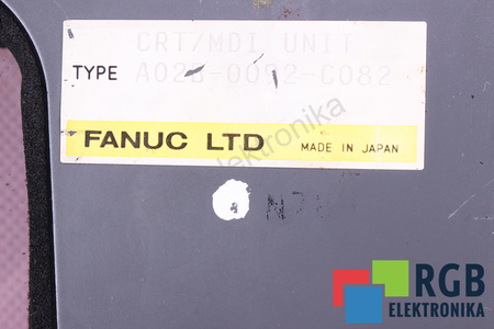 A02B-0092-C082 FANUC PŘEDNÍ PANEL