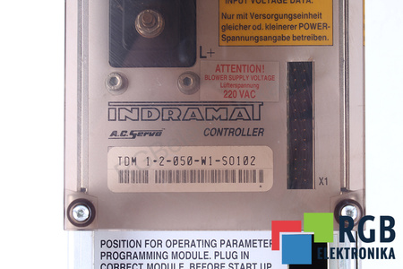 TDM1.2-050-W1-S0102 INDRAMAT AC SERVO CONTROLLER