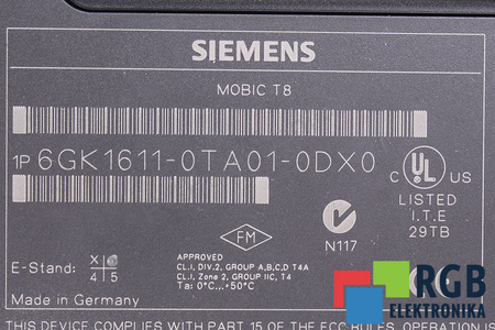 6GK1611-0TA01-0DX0 SIEMENS MOBIC T8
