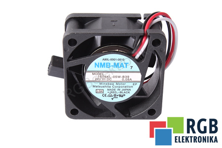 1608KL-05W-B39 NMB TECHNOLOGIES 40X40X20MM, 24V VENTILÁTOR
