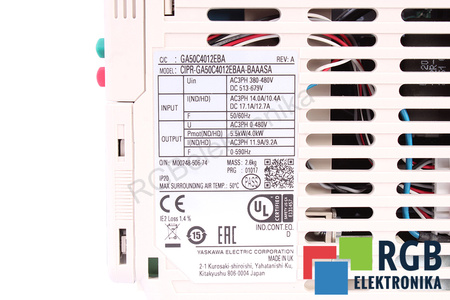 CIPR-GA50C4012EBAA-BAAASA YASKAWA GA500