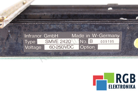 SMVE2420 INFRANOR MESA 0554.51.02 0554.52.02 NA NÁHRADNÍ DÍLY