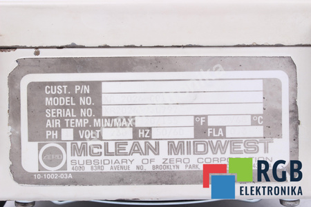 XR-2026-001 MC LEAN KLIMATIZACE