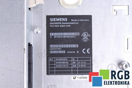 6FC5312-0DA00-0AA1 SIEMENS VERSION. A SINUMERIK